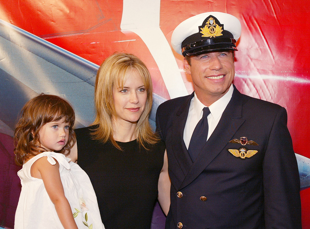 John Travolta, Kelly Preston, Ella Bleu John Travolta, Kelly Preston, Ella Bleu